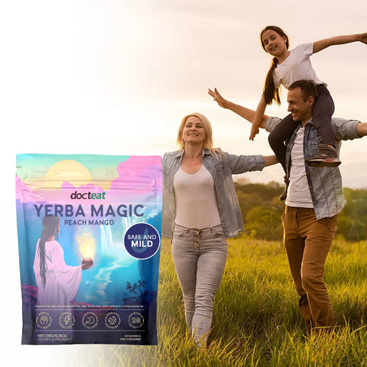 Yerba Mate Tea Peach Mango Flavor